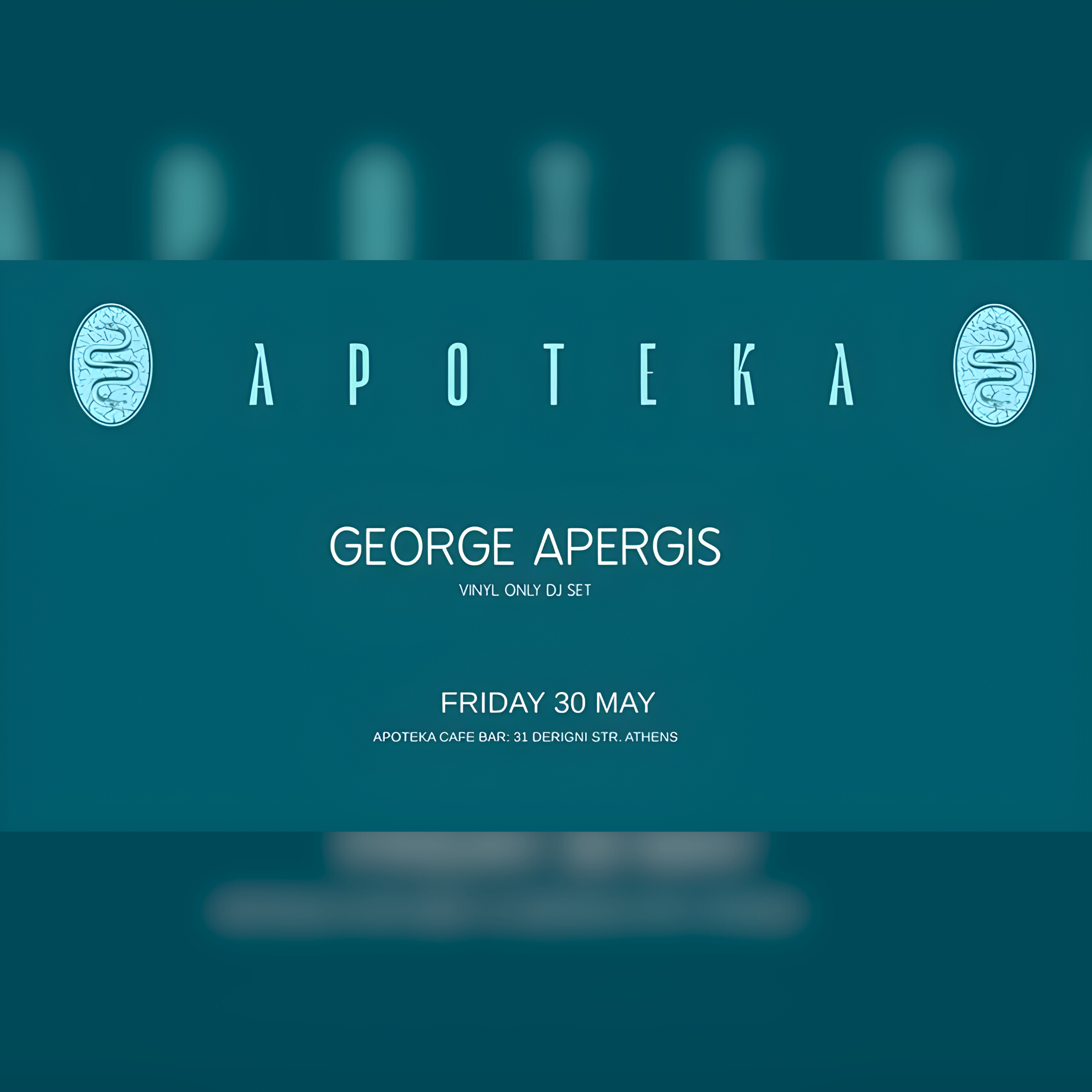 George Apergis Vinyl DJ Set